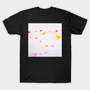 Minimal Colorful Abstract Pattern T-Shirt